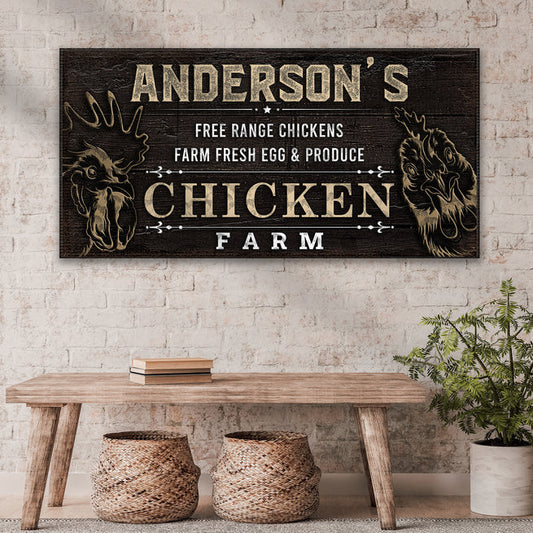 Chicken Signs that Are Fun, Charming, and Just Right for Your Chicken Farm - by Tailored Canvases