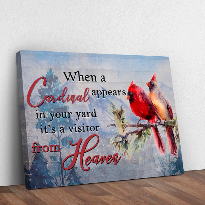Cardinals Memorial Signs: Honoring the Memory of Your Beloved Pet - by Tailored Canvases