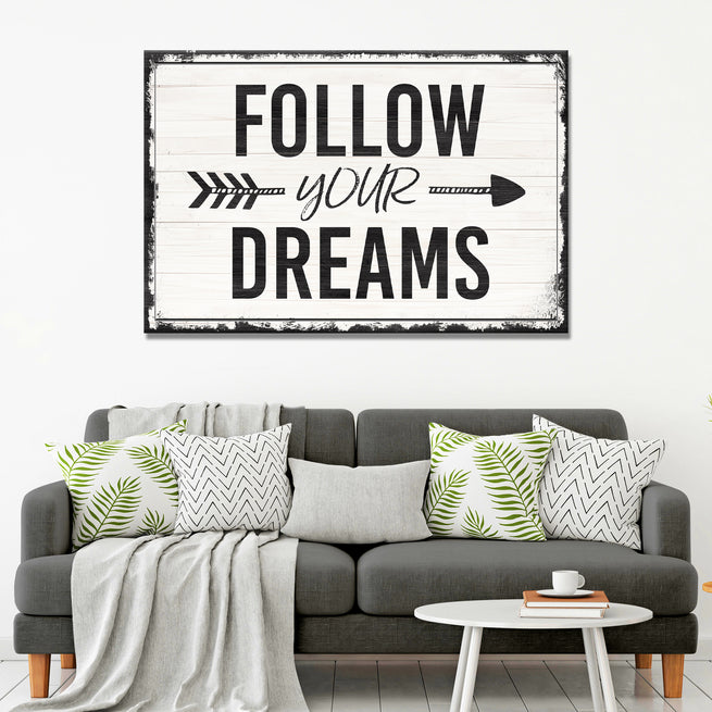 Words To Live By: Inspiring Signs For Daily Inspiration - Image by Tailored Canvases