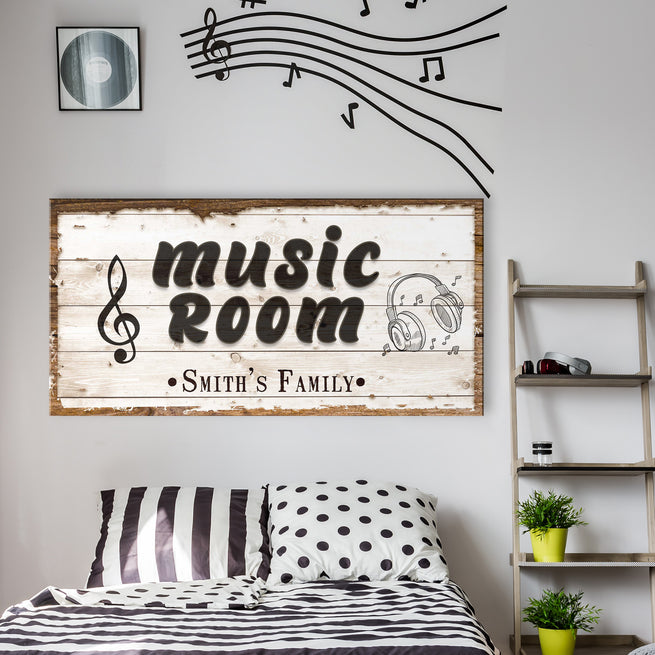 Singing Signs: Adding A Personal Touch To Your Wall Decor - Image by Tailored Canvases