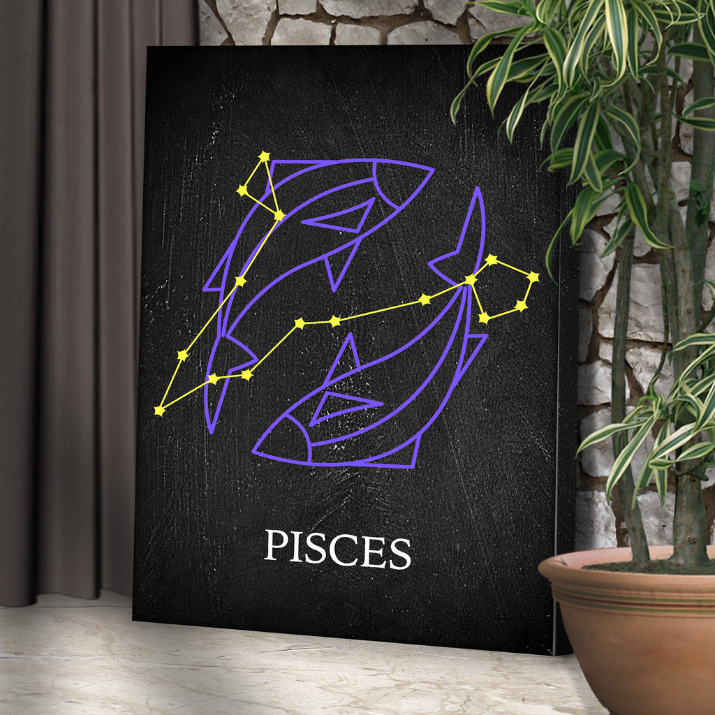 Enhance Your Space With Tailored Pisces Canvas Wall Art - Image by Tailored Canvases