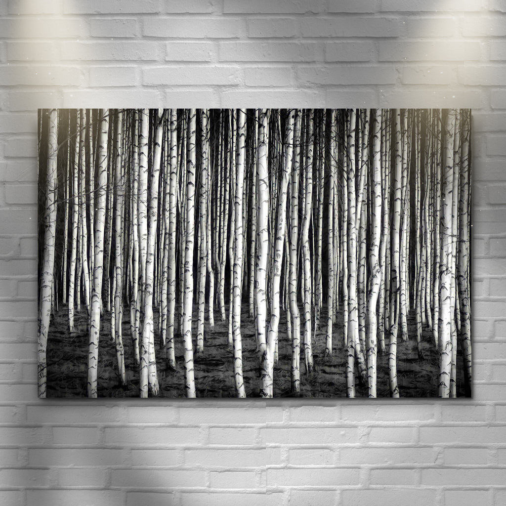 Birch Forest Wall Art To Complement Your Neutral Home Decor | Tailored ...