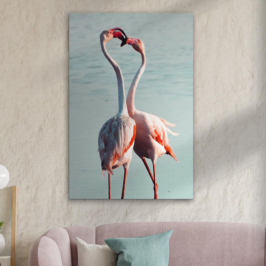 Flamingo Wall Art: Add A Tropical Flare And Brighten Up Any Space! - by Tailored Canvases