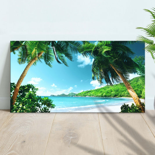 Invite The Paradise Into Your Home By Displaying A Tropical Beach Wall Art - by Tailored Canvases