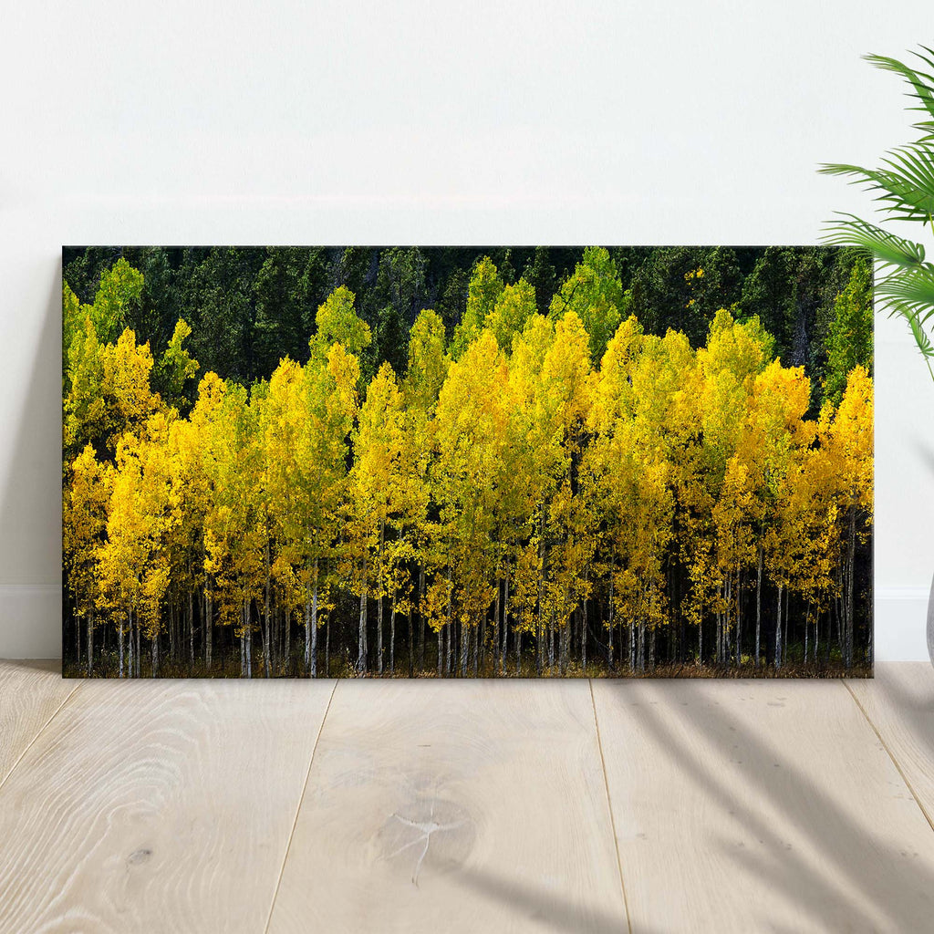 Dazzle Your Home With Aspen Tree Canvas Wall Art - Image by Tailored Canvases