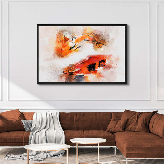 Discover Our Selection of Unique Goldfish Canvas Prints - by Tailored Canvases