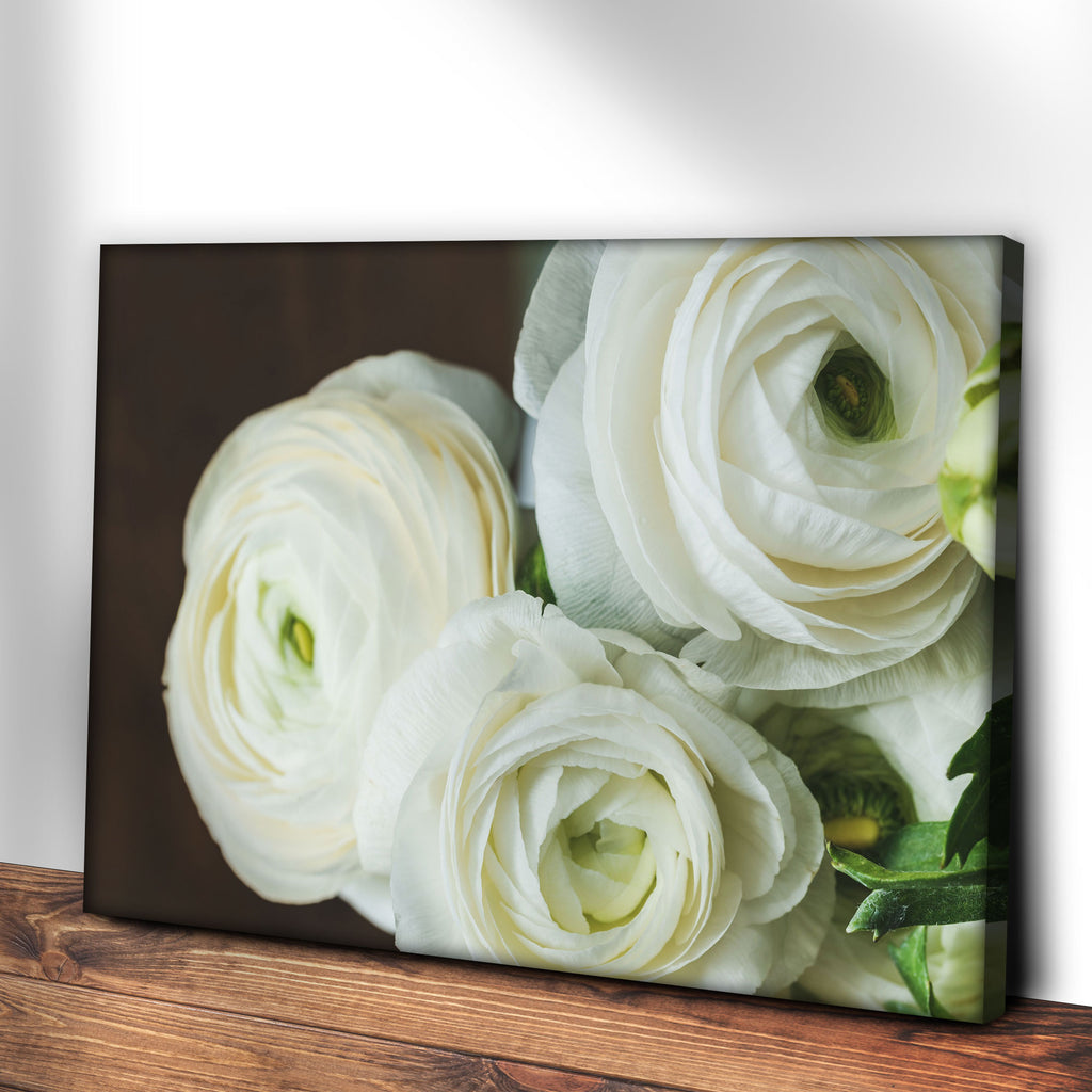 Beautiful Decorating Tips For Tailored Canvases' Ranunculus Canvas Wall Art - Image by Tailored Canvases