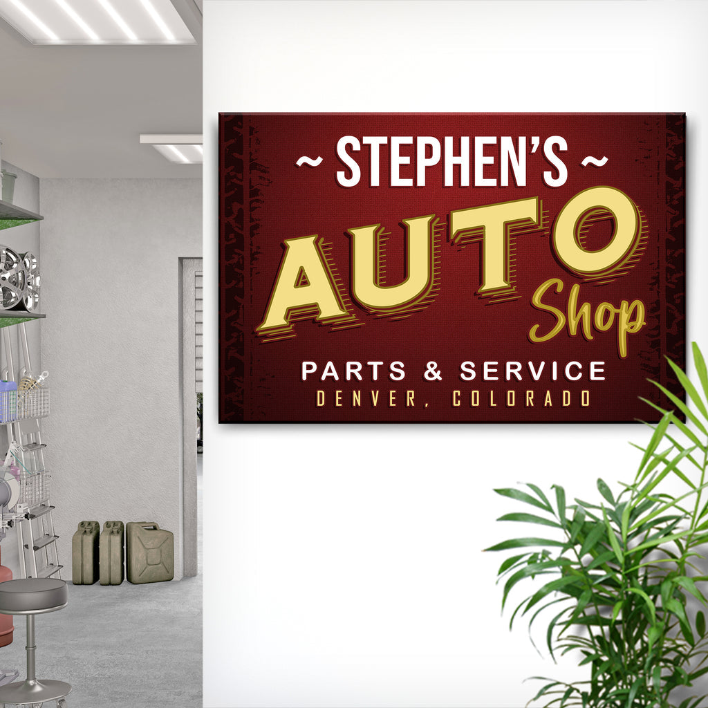 Use Auto Shop Signs To Inform People Of Your Motor Services | Tailored ...