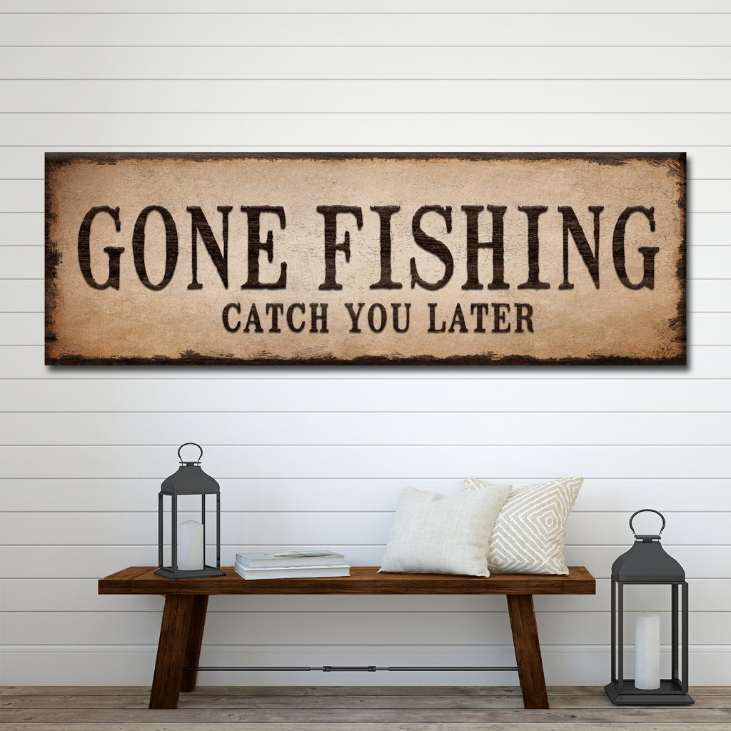 Fishing Signs for the Fishing Enthusiasts: How to Make Your Interior Really You - by Tailored Canvases