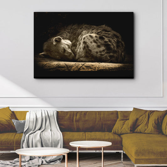 Looking for Unique Animal Decor? Here’s Why You Should Consider a Hyena Canvas Wall Art - by Tailored Canvases