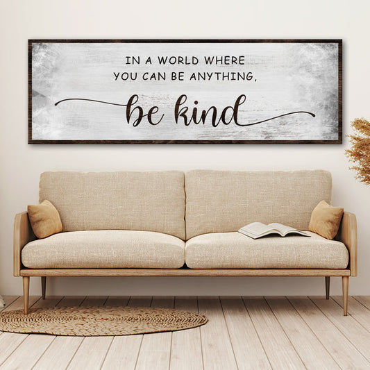 Inspirational Signs: A Wonderful Way To Decorate - Image by Tailored Canvases