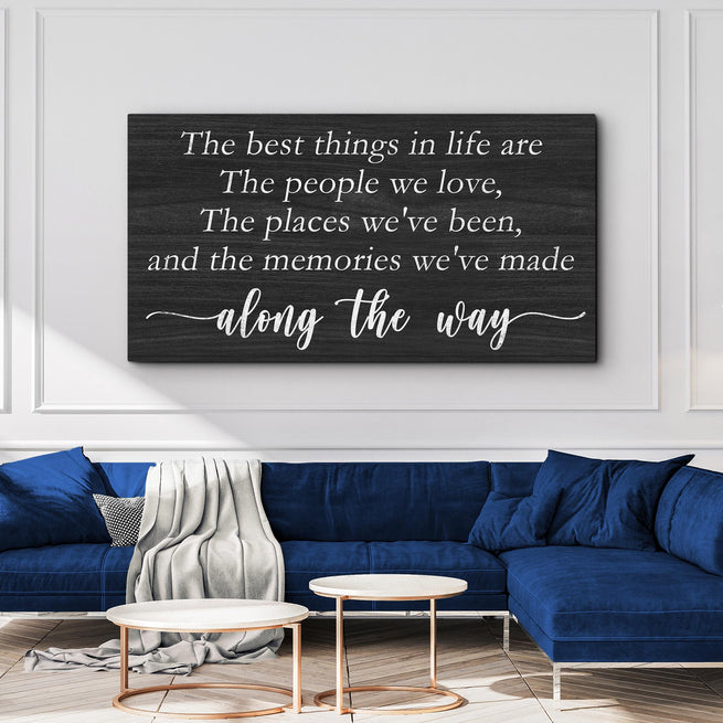 Home Is Where The Heart Is: How Family Saying Signs Create A Warm Atmosphere - Image by Tailored Canvases