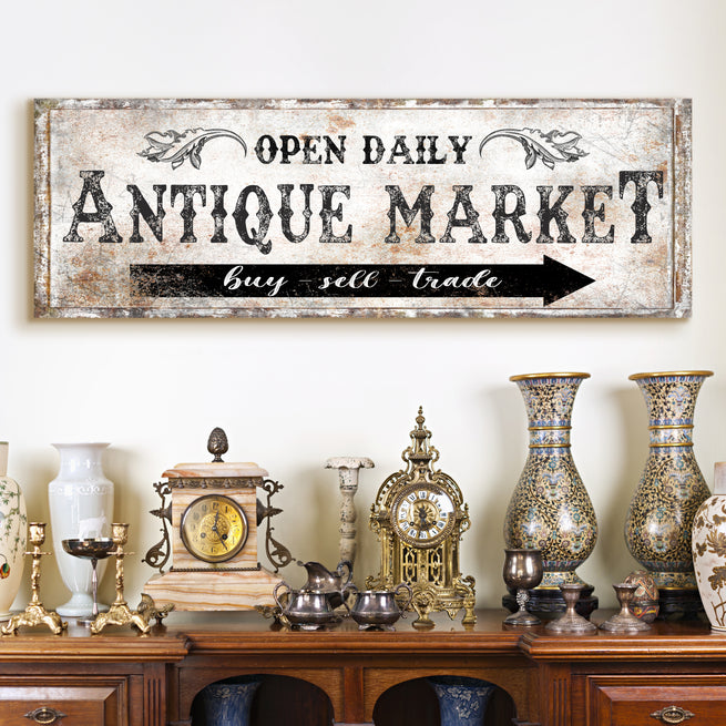 Timeless Treasures: How Antique Store Signs Captivate And Inspire - Image by Tailored Canvases