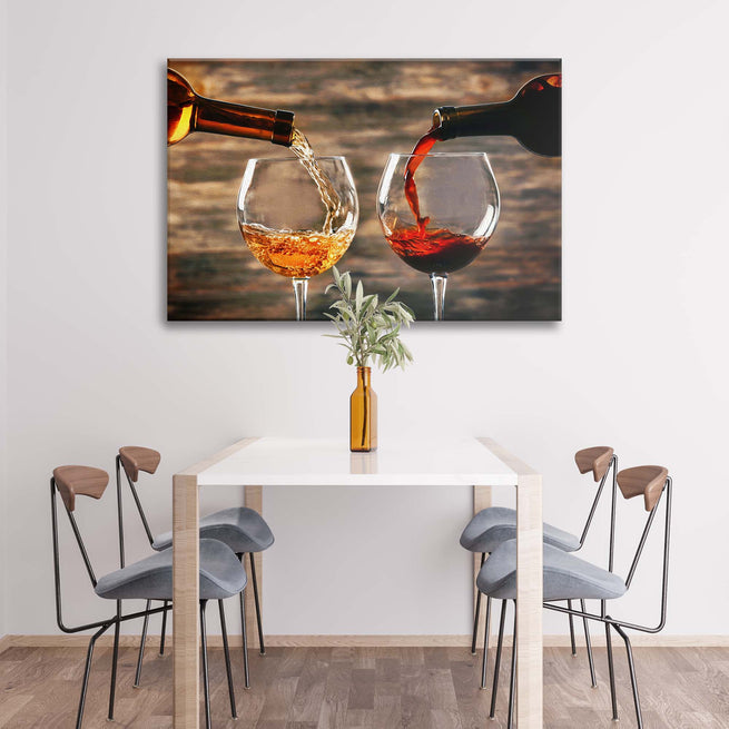 Give a Touch of Elegance in Any Room with These Wine Wall Art - by Tailored Canvases