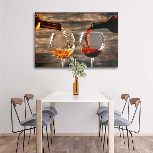 Give a Touch of Elegance in Any Room with These Wine Wall Art - by Tailored Canvases