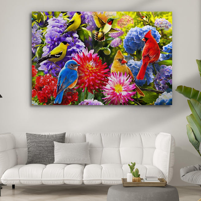 Add a Little Nature to Your Home: Decorate with Songbird Wall Art - by Tailored Canvases