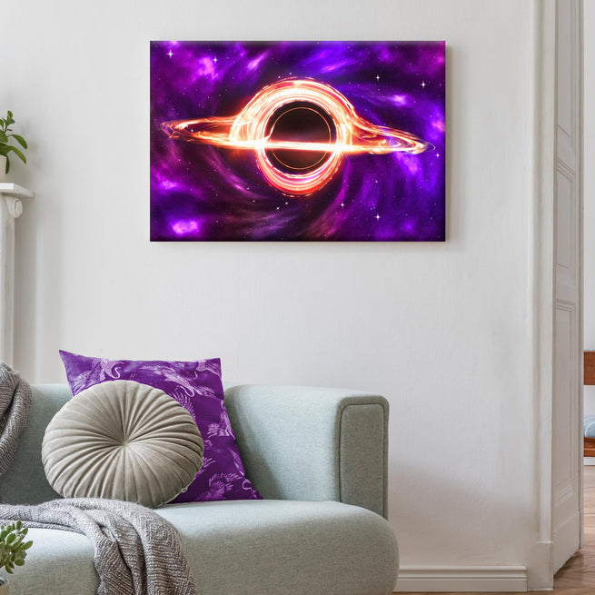 Fall In Love With Your Walls Again With Enchanting Purple Wall Art - Image by Tailored Canvases