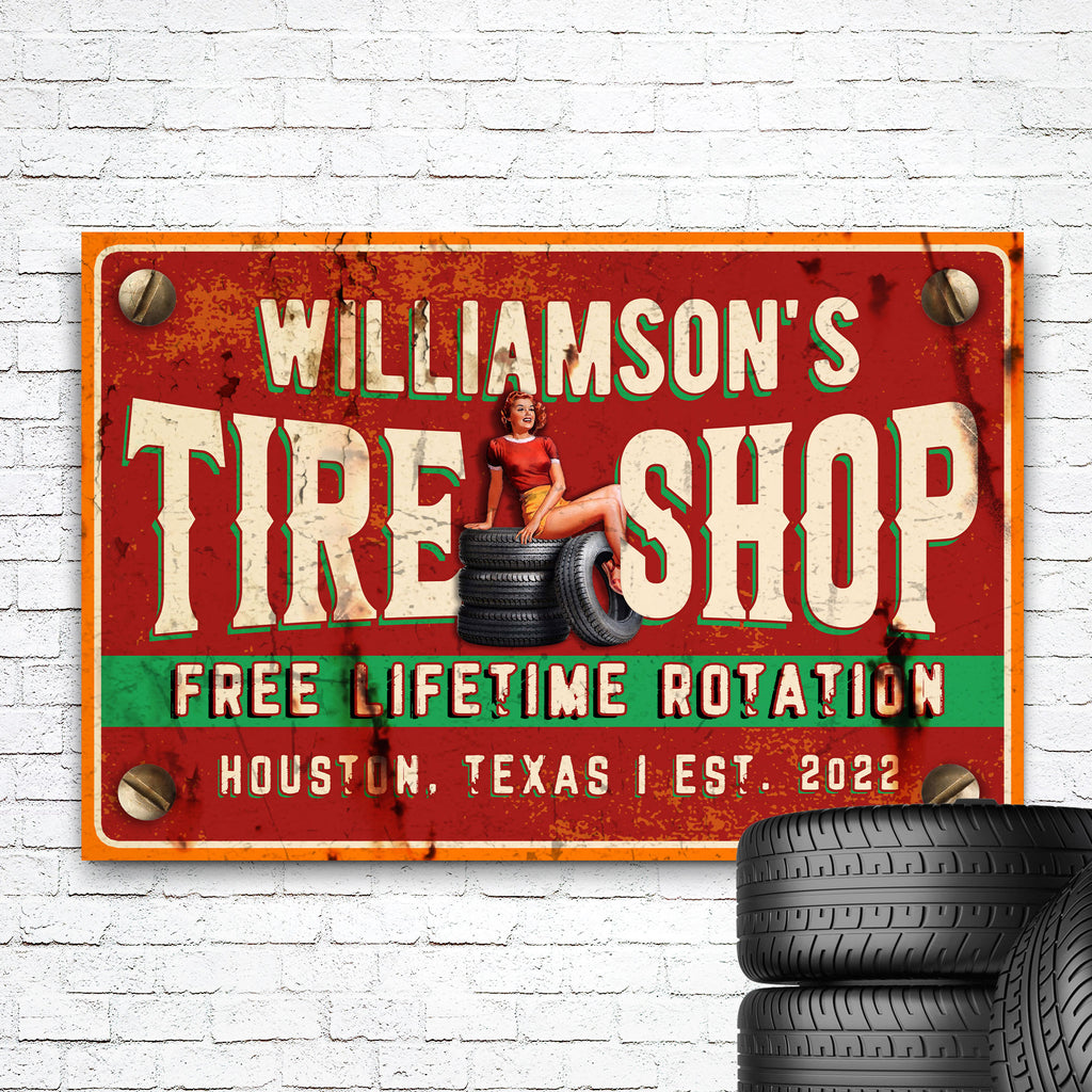 Tire Shop Signs Revamp Your Branding - Image by Tailored Canvases