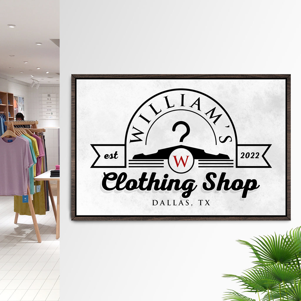 How Clothing Shop Signs Will Change The Way You Think About Marketing - Image by Tailored Canvases