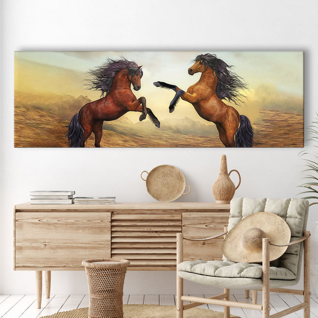 Express Your Love of Horses with These Beautiful Horse Wall Art - by Tailored Canvases