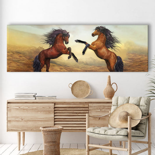 Express Your Love of Horses with These Beautiful Horse Wall Art - by Tailored Canvases