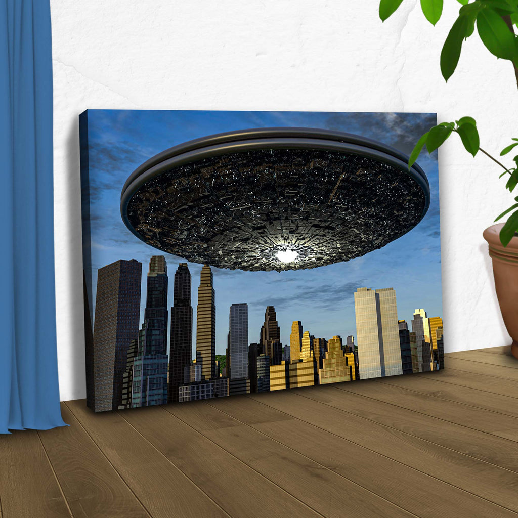 Elevate Your Room With UFO Canvas Wall Art - Image by Tailored Canvases