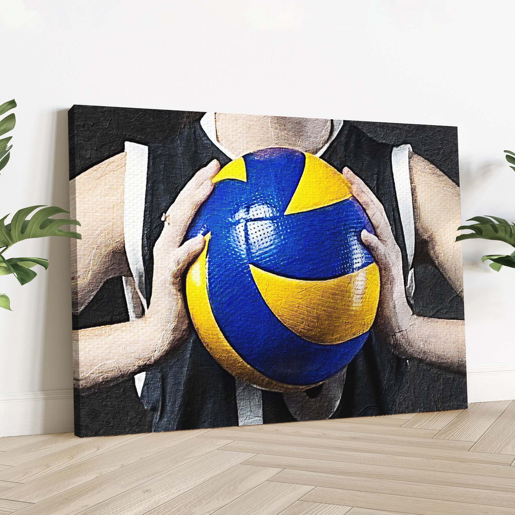 Spike Your Decor Game: Tips For Decorating With Tailored Canvases' Volleyball Wall Art - Image by Tailored Canvases