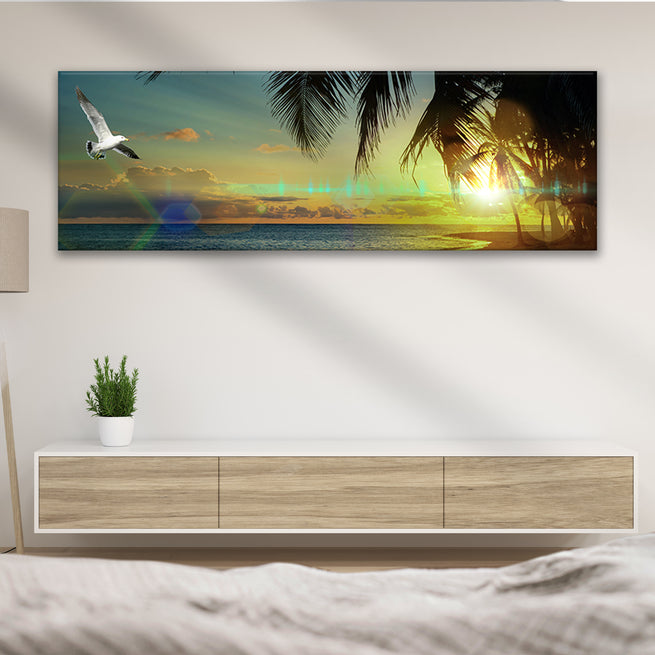 Coastal Dreams: Palm Tree Canvas Art For Your Perfect Getaway - Image by Tailored Canvases