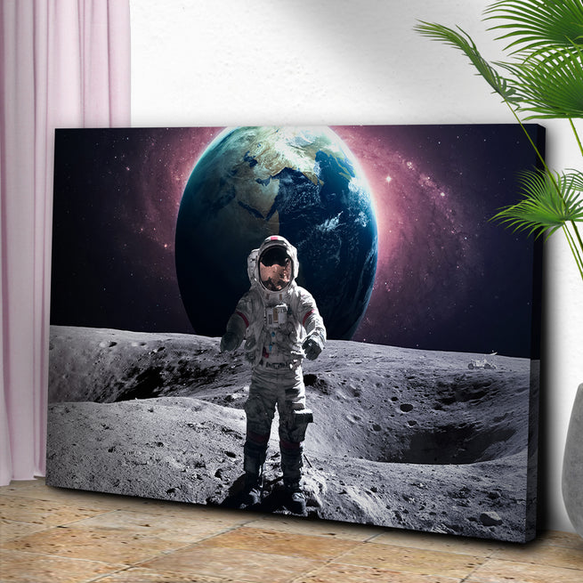 Stellar Spaces: Astronaut Wall Art That Will Transform Your Home Into A Galactic Haven - Image by Tailored Canvases