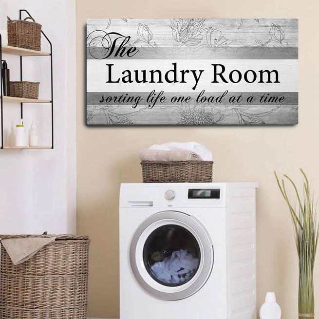 The Ultimate Guide To Rustic Laundry Room Signs: Elevating Your Space With Tailored Canvases - Image by Tailored Canvases