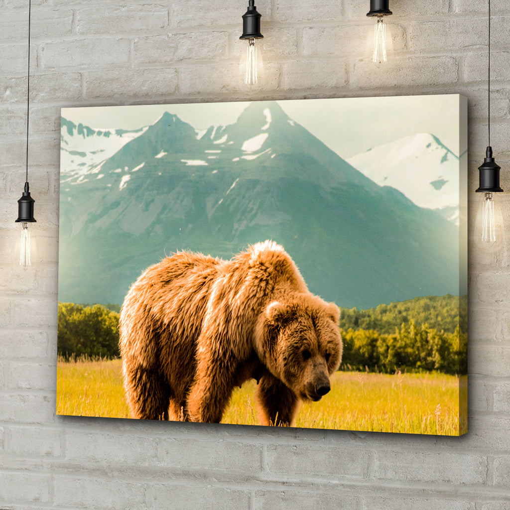 Unleash Your Wild Side: Elevate Your Space With Bear Wall Art - Image by Tailored Canvases