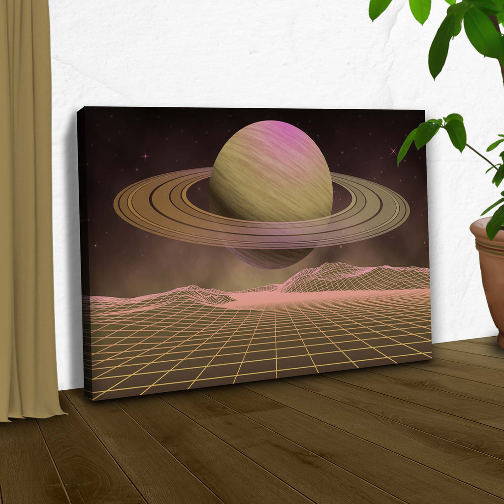 Transform Your Space With Tailored Canvases' Saturn Wall Art: Decorating Tips And Ideas - Image by Tailored Canvases