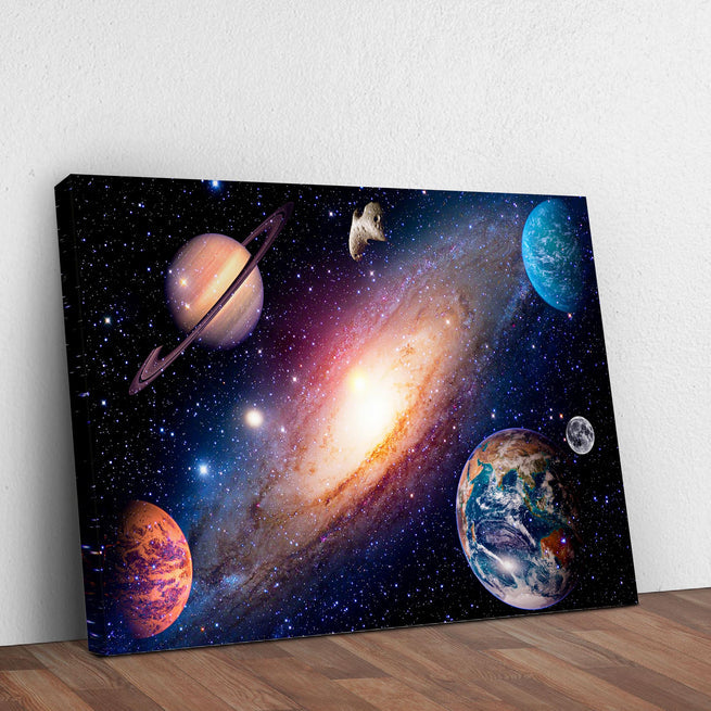 Discover The Beauty Of The Solar System With Tailored Canvases - Image by Tailored Canvases