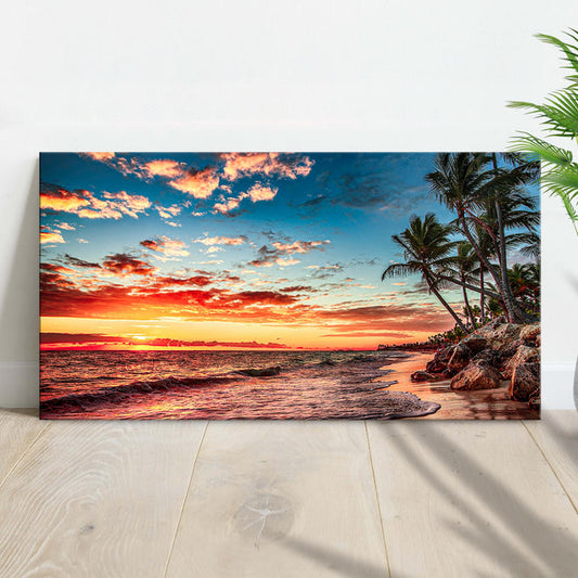 Add a Touch of Paradise to Your Home with Sunset Beach Wall Decor - by Tailored Canvases
