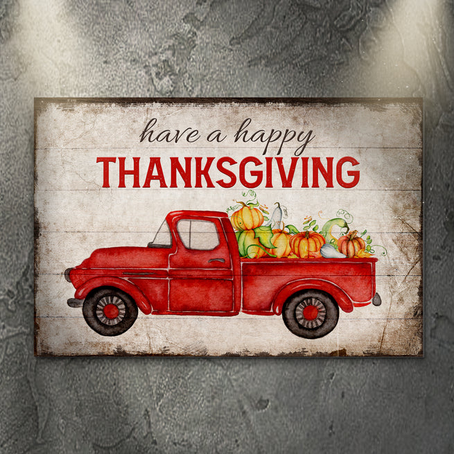 Create a Festive Atmosphere with Our Customized Thanksgiving Signs - by Tailored Canvases
