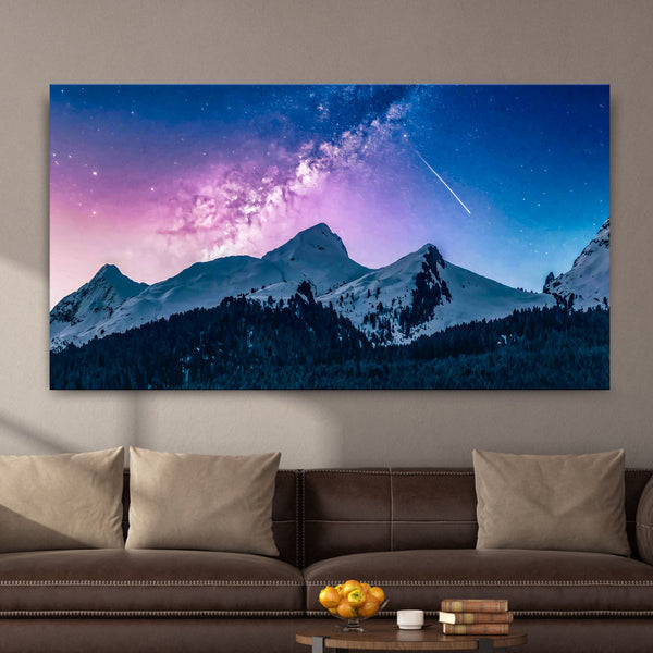 Bring In The Beauty Of Starry Sky Wall Art | Tailored Canvases - Wall ...