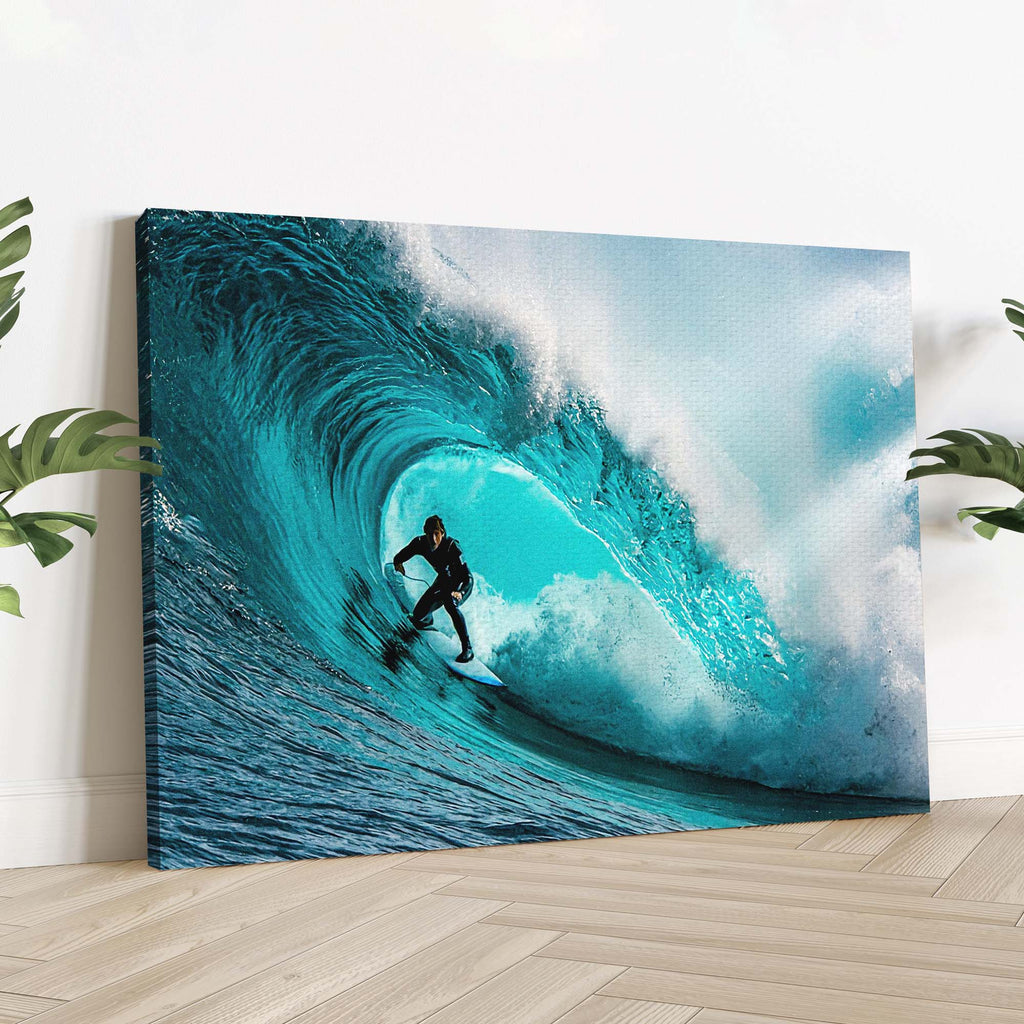 Riding The Creative Wave: A Dive Into Surfing Wall Art - Image by Tailored Canvases