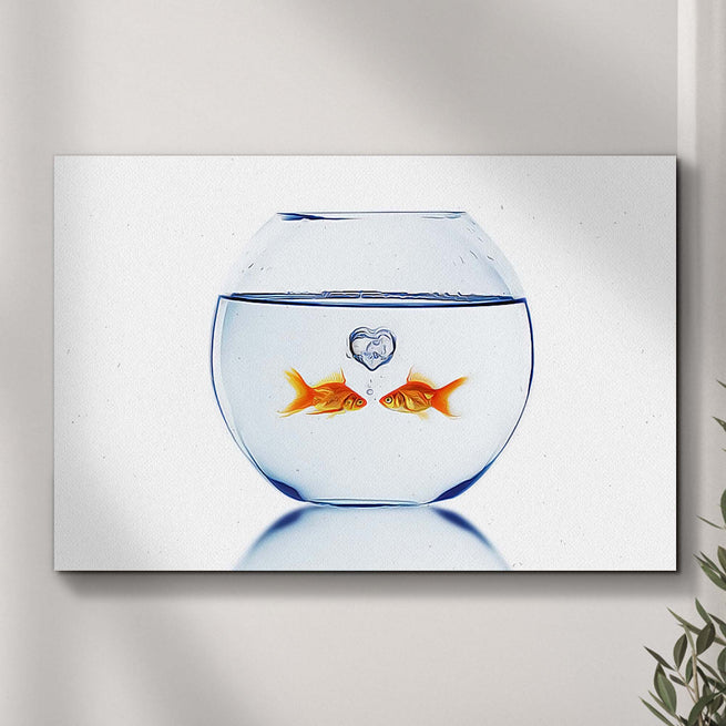 Creative Ways to Display Goldfish Canvas Wall Art in Your Home - by Tailored Canvases