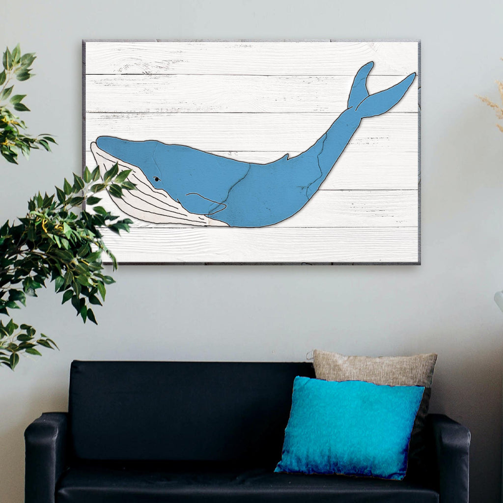 Refresh Your Space With Some Whale Canvas Wall Art! - Image by Tailored Canvases