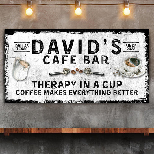 Essential elements of a well-designed coffee bar by Tailored Canvases