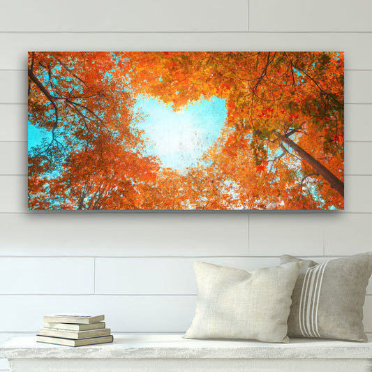 Add the Charming Autumn Colors Into Your Space With Fall Wall Art - Image by Tailored Canvases