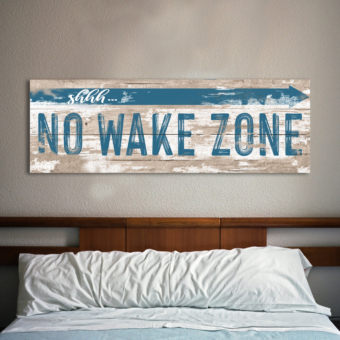 No Wake Zone Sign XIV