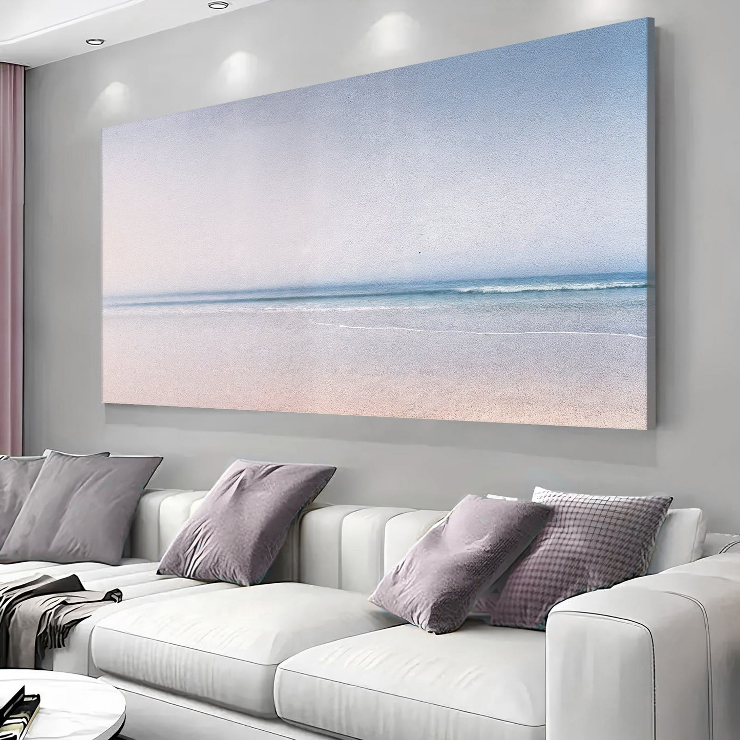 Silent Beach Horizon Wall Art II