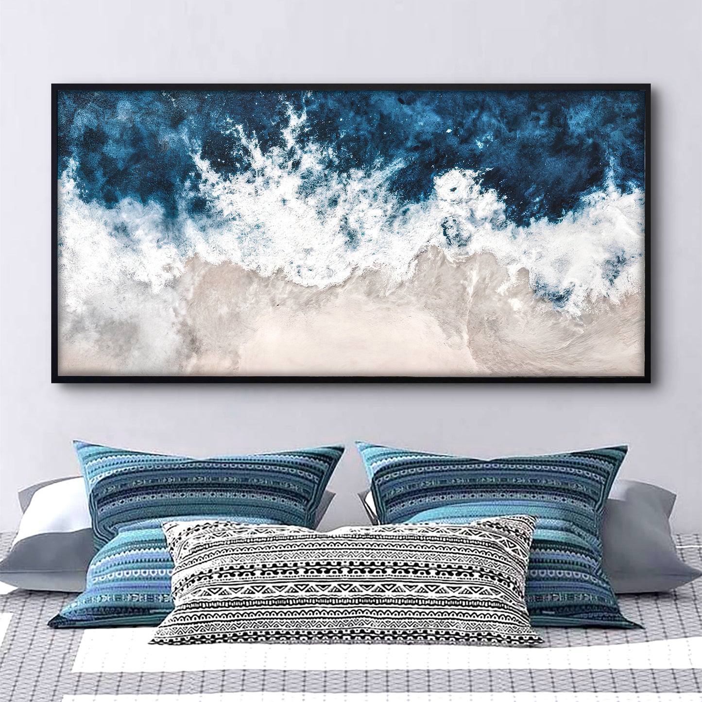 Indigo Ocean Coastal Wall Art