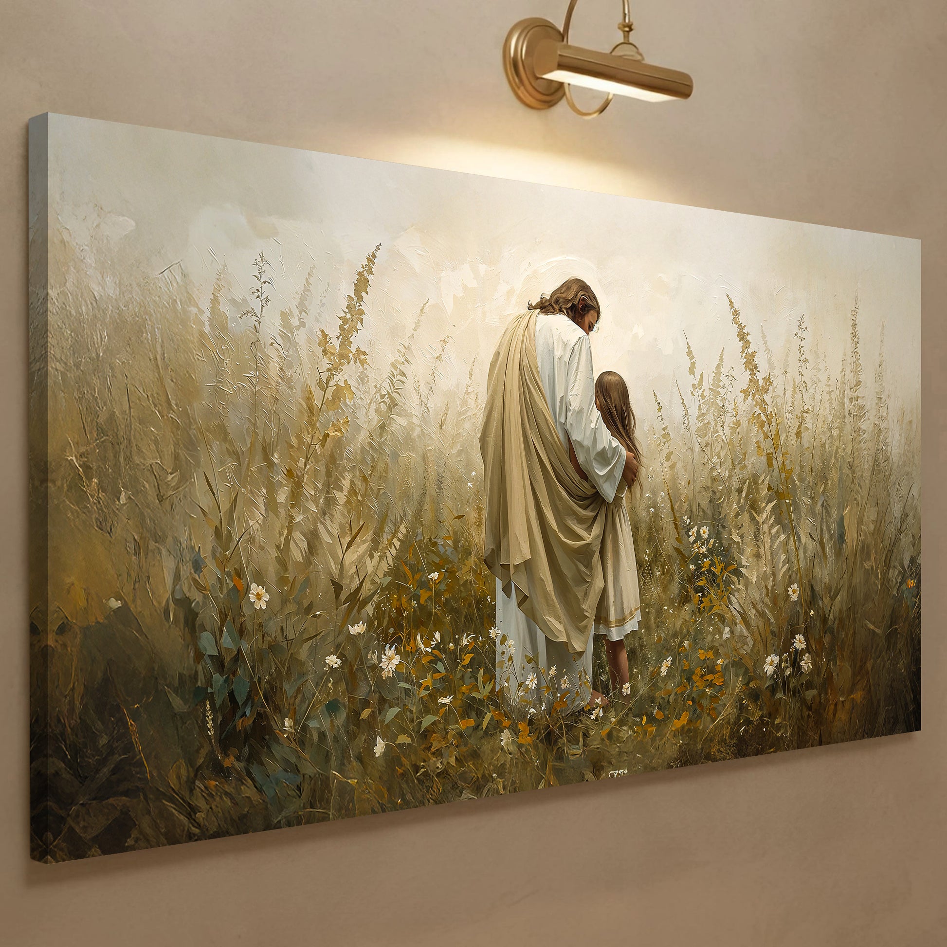 Love of Christ Abstract Faith Wall Art