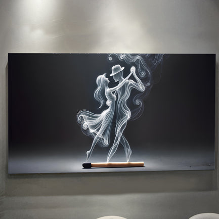 Modern Abstract Couple Dance Wall Art