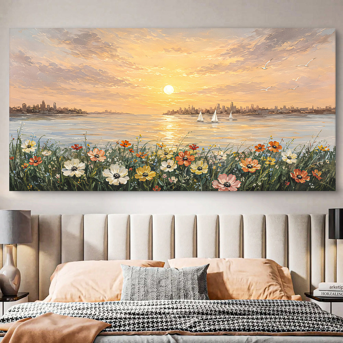 Poppy Field Sunset