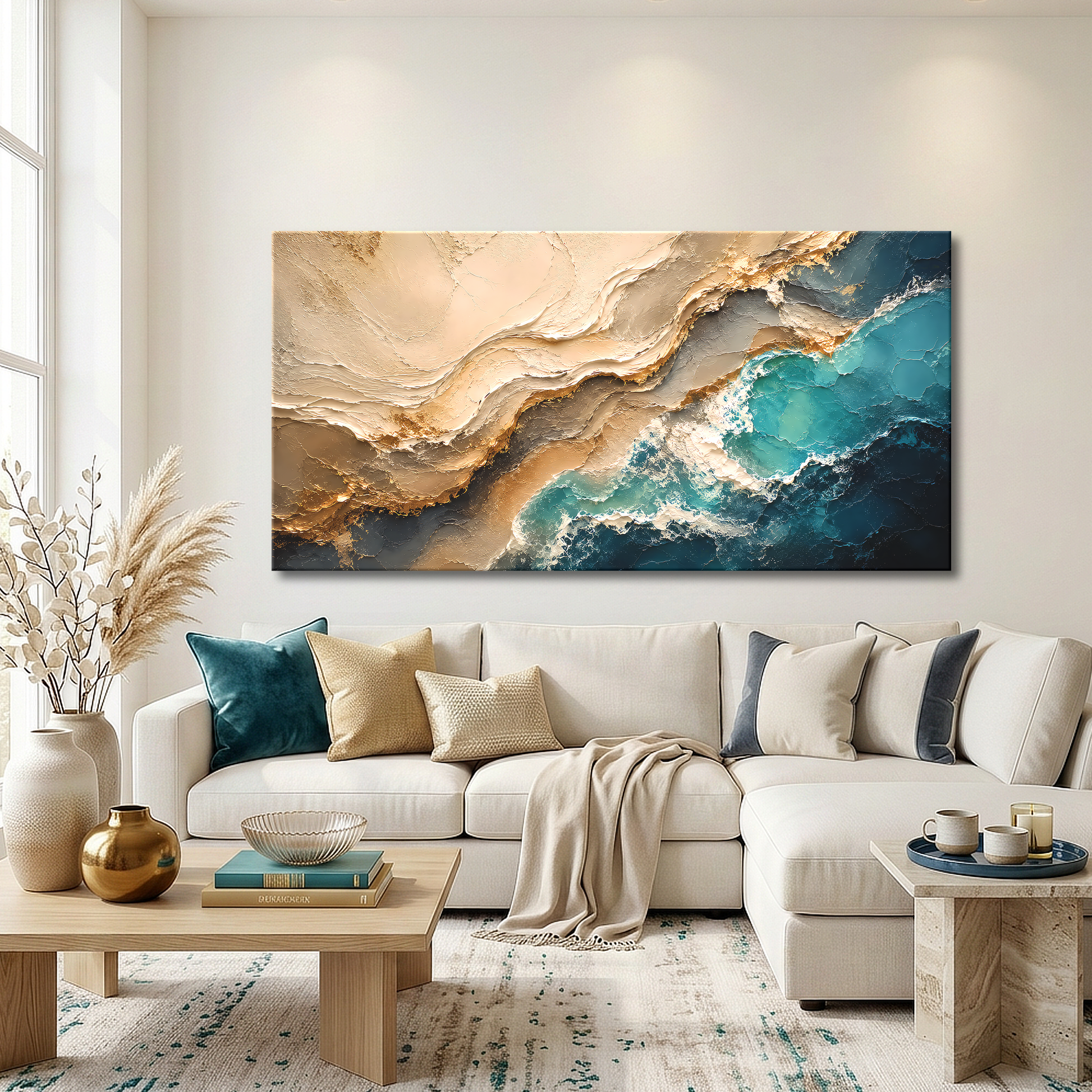Coastal Marble Flow