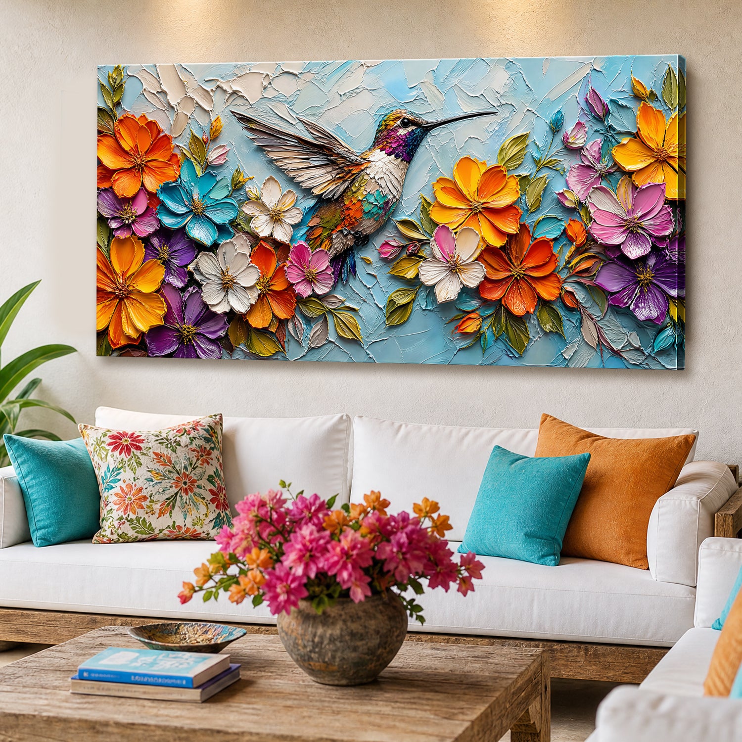 Radiant Garden Songbird
