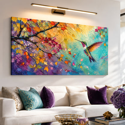 Autumn Hummingbird Bliss